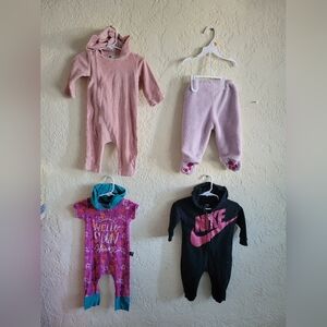 Cozy Warm Winter / Fall Baby Girl Bundle 6-12 Months Rags Nike Gap Monica + Andy
